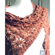 Earth flower shawl